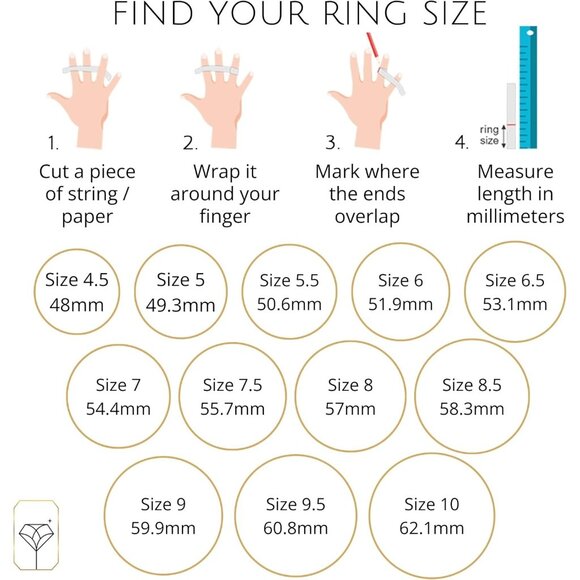 🆕 Women Gold Wedding Band Ring Rose Thin Stacking Solid Stone Existing Jewelry - Picture 5 of 6